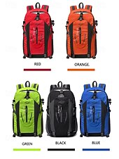 abordables Mochilas de Exterior-Mochila unisex de senderismo, disponible en varios colores, resistente y espaciosa, con correas ajustables para aventuras al aire libre.