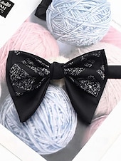 levne Svatba ACC-Pánský motýlek, vánoční barvy, stylový a elegantní, ideální pro formální události a sváteční setkání