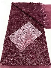 Недорогие Платья на вечер в стиле А-силуэта-А-силуэт С коротким шлейфом Вышивка бисером Вечернее платье Платье матери невесты Вечернее платье Элегантный стиль Винтаж Блестящая Без рукавов С открытыми плечами Свадьба Официальные Тюль Пайетки с