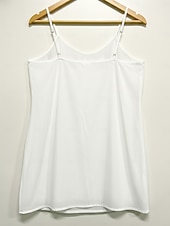 رخيصةأون فن وتصميم بلوزات-فستان كامي من الفيسكوز بأشرطة قابلة للتعديل للعطلات