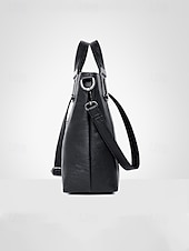 billiga Hand- och toteväskor-Handväska i konstläder för kvinnor – finns i flera färger, mångsidig design med flera bäralternativ, perfekt för både vardag och vardag.