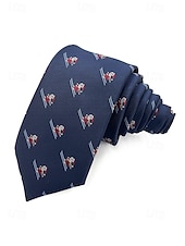 זול עניבות ועניבות פרפר לגברים-עניבות חג המולד לגברים, דוגמאות חגיגיות, משבצות אדומות וירוקות, פתיתי שלג, מוכנות למתנה, עיצובים רבים למסיבות חג המולד וללבוש משרדי