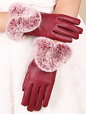  女性用 1ペア 指先 / ウインター 活発的 / ストリートファッション 手袋 - 平織り