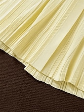 economico Abiti in maglia-Per donna Abito maxi Tubino Casual Quotidiano Vestibilità regolare Semplice Manica Lunga Collo a V Nero Bianco Giallo Primavera Autunno Inverno