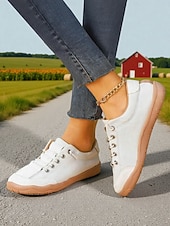 baratos Mulheres-Women's Comfortable Wide Fit Shoes – Stylish Casual Sneakers for Wide Feet, Perfect for Travel, Resort Shopping, Urban Sightseeing, Long Walks &amp; Everyday Wear