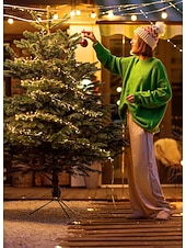 abordables Guirlandes lumineuses à brancher-Guirlande Lumières en Fil de Cuivre 8 Modes de Lumière Basse Tension Sécurité À Brancher Festival Mariage Fête Atmosphérique Accessoires Luminaires 3/6/10/15/30/50M