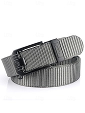 cheap Men's Belts-Men's Nylon Tactical Belt, Adjustable Size, Multiple Colors, Durable &amp; Stylish for Outdoor and Everyday Use