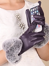  女性用 1ペア 指先 / ウインター 活発的 / ストリートファッション 手袋 - 平織り