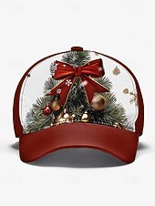 abordables Chapeaux pour femmes-Casquette de smoking de Noël pour homme - matière polyester, motifs variés sur le thème des fêtes, idéale pour les soirées festives, les sorties décontractées et les célébrations de fin d'année.