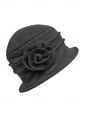 halpa Naisten hatut-Naisten villainen talvipipo kukkakuviolla, useita värejä, mukava ja tyylikäs jouluun ja kylmään säähän