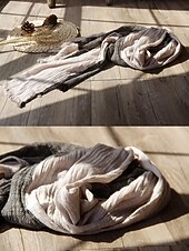 halpa Miesten solmiot ja rusetit-miesten puuvillainen pellavahuivi – pehmeää ja kevyttä materiaalia, saatavilla useissa väreissä – ihanteellinen arkeen ja ulkoiluun