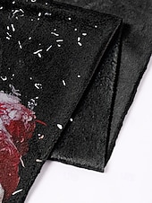 abordables Foulards pour femmes-Écharpe de Noël en velours pour femme - tissu doux et moelleux orné de multiples motifs festifs, idéale pour les fêtes et la mode hivernale