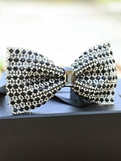 Недорогие Мужские украшения-мужской галстук-бабочка с кристаллами на Рождество, разноцветный, праздничный стиль, с узором из страз и бусин, идеально подходит для праздничных вечеринок и официальных мероприятий