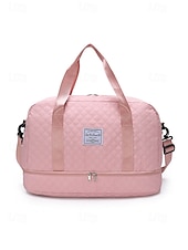 billiga Duffelväskor-Resväska i nylon för kvinnor - vattentät, flera färger, bagagerem, flera bärstilar, snygg och funktionell för resor och dagligt bruk