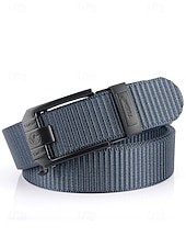 cheap Men's Belts-Men's Nylon Tactical Belt, Adjustable Size, Multiple Colors, Durable &amp; Stylish for Outdoor and Everyday Use