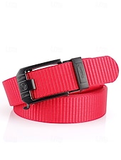 cheap Men's Belts-Men's Nylon Tactical Belt, Adjustable Size, Multiple Colors, Durable &amp; Stylish for Outdoor and Everyday Use
