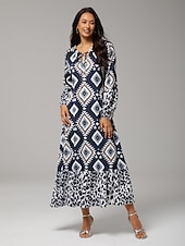 halpa Mekot-boho abstrakti eläinkuvioinen maximekko