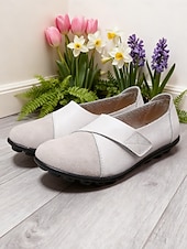 abordables Ballerines femme-Ballerines pliables flexibles rouges pour femmes avec semelle souple et design confortable à enfiler, chaussures décontractées légères pour Noël, le travail, les voyages &amp;vêtements de tous les jours