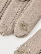  女性用 1ペア 指先 / ウインター 活発的 / ストリートファッション 手袋 - 平織り