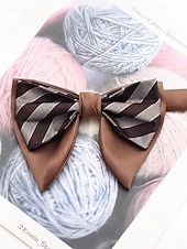 levne Svatba ACC-Pánský motýlek, vánoční barvy, stylový a elegantní, ideální pro formální události a sváteční setkání