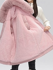 economico Capispalla da donna-Per donna Giacca imbottita Giacca in Pile Cappotto in Pelliccia Sintetica Caldo Confortevole Cerniera Bottoni Collo in Pelliccia Casual Semplice Vacanza Streetwear Abbigliamento quotidiano Uscire
