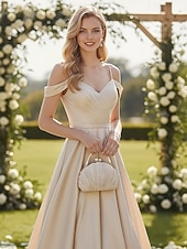 tanie Kopertówki i torebki wieczorowe-plisowana damska kopertówka z perłowym uchwytem – elegancka wieczorowa torebka, w wielu kolorach – idealna na wesela, imprezy i specjalne okazje