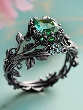 billiga Damringar-Damring i legering med ädelsten, bohemisk stil, finns i flera färger, elegant och snygg för speciella tillfällen och vardagsbruk