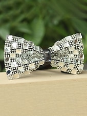 Недорогие Мужские украшения-мужской галстук-бабочка с кристаллами на Рождество, разноцветный, праздничный стиль, с узором из страз и бусин, идеально подходит для праздничных вечеринок и официальных мероприятий