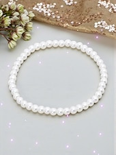 preiswerte Hochzeit ACC-Elegantes, mehrlagiges Perlenarmband für Damen – ein mit Kunstperlen besetztes Hochzeitsaccessoire für Bräute und Brautjungfern&amp;amp;formelle Anlässe