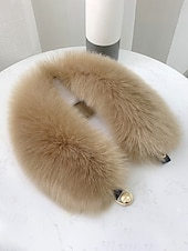 levne Dámské šátky-Dámský vánoční šátek s umělou kožešinou, měkký a útulný, dostupný v červené, bílé a několika dalších barvách – perfektní vánoční dárek