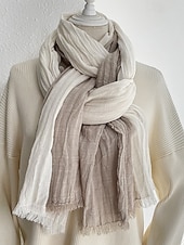 halpa Miesten solmiot ja rusetit-miesten puuvillainen pellavahuivi – pehmeää ja kevyttä materiaalia, saatavilla useissa väreissä – ihanteellinen arkeen ja ulkoiluun