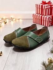 abordables Ballerines femme-Ballerines pliables flexibles rouges pour femmes avec semelle souple et design confortable à enfiler, chaussures décontractées légères pour Noël, le travail, les voyages &amp;vêtements de tous les jours