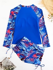 economico Tankini-Costume da bagno da donna tankini a 2 pezzi con pantaloni corti arricciati controlla pancia vita alta schiena scoperta abbigliamento da spiaggia per le vacanze costumi da bagno senza maniche a collo