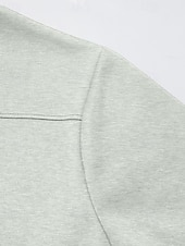 economico Giubbotti e cappotti da uomo-Per uomo Giacca Leggera Giacca Casual Giacca con Cappuccio All'aperto Quotidiano Doppiopetto Primavera Autunno Semplice Streetwear Quotidiano Con Cappuccio Regolare Blu Nero Verde chiaro Rosso Cachi