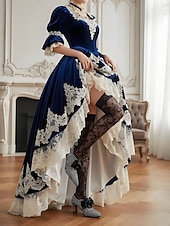  Rote Damenpumps im Vintage-Stil der 1950er Jahre mit Polka-Dots und schwarzer Satinschleife – vom edwardianischen Stil inspiriert, perfekt für Retro-Partys, den Alltag und besondere Anlässe.