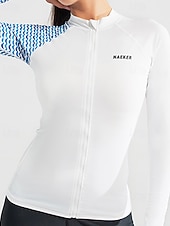 tanie Rash guardy One Piece-Damskie Rashguard 2-częściowy Spodnie do stroju kąpielowego Koszulka surfingowa Pasek UPF50+ Oddychający Długi rękaw Kombinezony nurkowe Surfing Kajakarstwo Nurkowanie z rurką Zima
