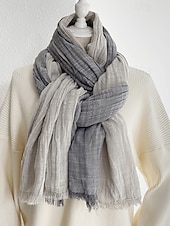 halpa Miesten solmiot ja rusetit-miesten puuvillainen pellavahuivi – pehmeää ja kevyttä materiaalia, saatavilla useissa väreissä – ihanteellinen arkeen ja ulkoiluun