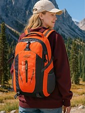 abordables Mochilas de Exterior-Mochila unisex de senderismo, disponible en varios colores, resistente y espaciosa, con correas ajustables para aventuras al aire libre.