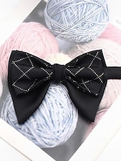 levne Svatba ACC-Pánský motýlek, vánoční barvy, stylový a elegantní, ideální pro formální události a sváteční setkání