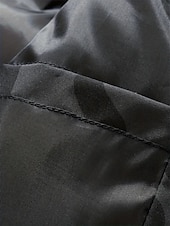 baratos Colete de Puffer Masculino-Homens Colete puffer Colete Gilet Férias Diário Encontro Moda Casual Outono &amp; inverno Bolsos Poliéster Manter Quente Confortável Côr Camuflagem Zíper Colarinho Chinês Normal Preto Verde Tropa Cinzento