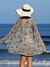 tanie 3-częściowy zestaw bikini-Kobiece bikini 3-częściowy strój kąpielowy szorty smukły bez pleców na wakacje plażowe ubranie kwiatowy dekolt V bez rękawów