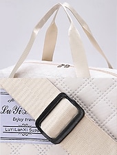 billiga Duffelväskor-Resväska i nylon för kvinnor - vattentät, flera färger, bagagerem, flera bärstilar, snygg och funktionell för resor och dagligt bruk