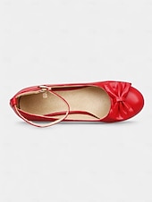 baratos Dia dos Namorados-Sapatos de salto alto femininos vermelhos com laço e tira no tornozelo – estilo clássico vintage dos anos 50, salto bloco confortável para ocasiões formais, festas e uso diário.