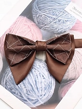 levne Svatba ACC-Pánský motýlek, vánoční barvy, stylový a elegantní, ideální pro formální události a sváteční setkání