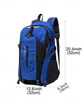 abordables Mochilas de Exterior-Mochila unisex de senderismo, disponible en varios colores, resistente y espaciosa, con correas ajustables para aventuras al aire libre.