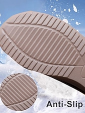 preiswerte Damen-Sneaker-Kamelfarbene, warme, gesteppte Damen-Winterschuhe zum Hineinschlüpfen in weiter Passform – rutschfeste Outdoor-Schuhe für Schneetage, Reisen, Pendeln und den Alltag