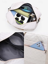 billiga Duffelväskor-Resväska i nylon för kvinnor - vattentät, flera färger, bagagerem, flera bärstilar, snygg och funktionell för resor och dagligt bruk