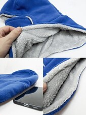 olcso Férfi kalapok-Férfi poliészter gyapjú símaszk és nyakmelegítő, szélálló, többszínű, ideális téli sportokhoz és szabadtéri tevékenységekhez