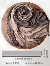 halpa Miesten solmiot ja rusetit-miesten puuvillainen pellavahuivi – pehmeää ja kevyttä materiaalia, saatavilla useissa väreissä – ihanteellinen arkeen ja ulkoiluun