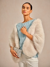  Damen Bluse Elegante Oberteile Chiffon Tops Spitzentops Plissiert Glitzer Elegant Rundhalsausschnitt Normale Oberteile Hochzeitsgast Ausgehen Leicht Blau Frühling Herbst